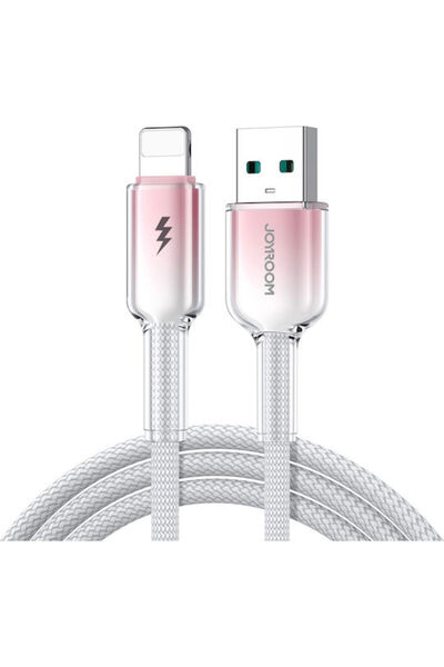 Joyroom Καλώδιο USB-A σε Lightning 60W Λευκό 1.2μ