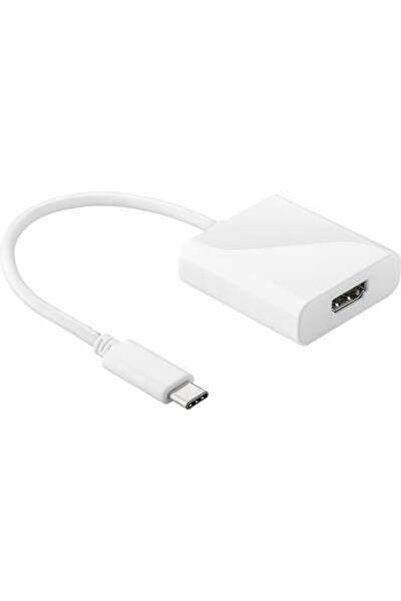 goobay Μετατροπέας HDMI / USB-C αρσενικό σε HDMI / USB-C θηλυκό Λευκό 1 τεμάχ...