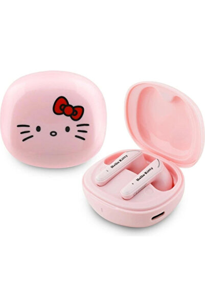 Other Hello Kitty O Ενδοωτικά Ακουστικά Bluetooth Handsfree με Γυαλιστερό Φιν...
