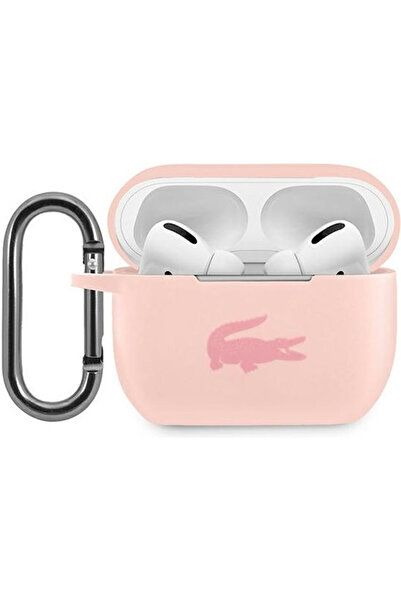 Lacoste Ροζ θήκη σιλικόνης για Apple AirPods Pro