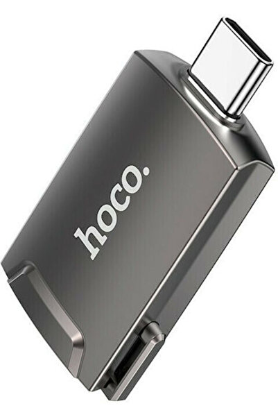 Generic Brand Hoco UA19 Μετατροπέας USB-C αρσενικό σε HDMI θηλυκό Γκρι 1 τεμάχιο