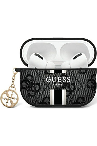 Guess Θήκη Apple Airpods 1 2 Κάλυμμα με Τυπωμένες Ρίγες Στολίδι Gua2p4rpsk Μα...