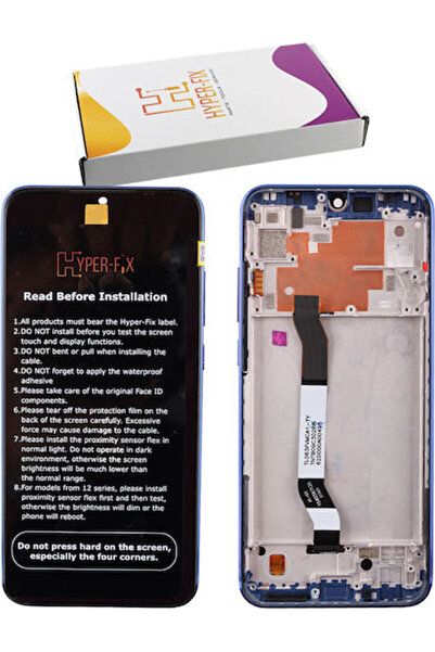 Hyper Οθόνη με μηχανισμό αφής και πλαίσιο για Xiaomi Redmi Note 8T (Μπλε)