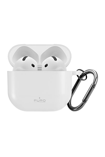 Puro Husă de silicon pentru Airpods 4 cu protecție împotriva zgârieturilor și...