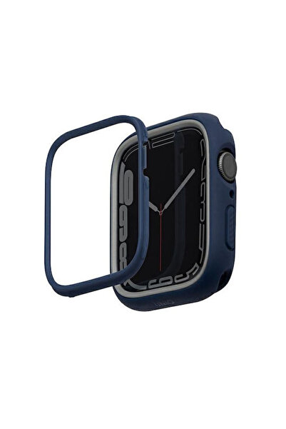 uniq Moduo Θήκη Σιλικόνης Μπλε-Γκρι για Apple Watch 44mm