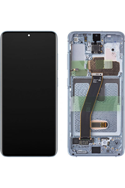 Samsung Οθόνη με μηχανισμό αφής για Galaxy S20 5G, Galaxy S20 (Μπλε) Κωδικός:...