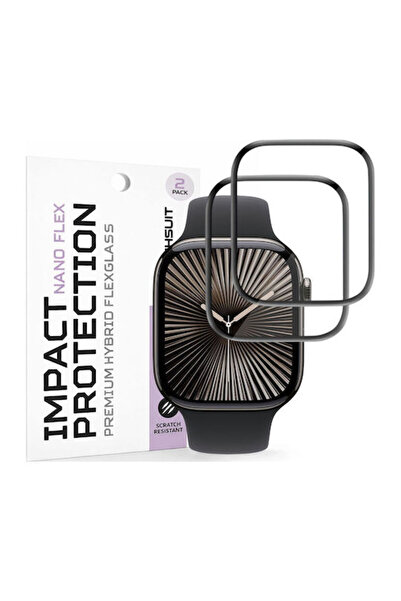 Techsuit Νάνο Φλεξ Προστατευτικό Οθόνης για Apple Watch 10 42mm / 11 42mm 2 Τ...