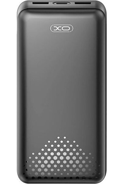 Xo PB313 Power Bank 20000mAh με 2 θύρες USB-A και 1 θύρα USB-C Μαύρο