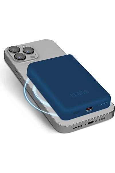 SBS MagSafe Power Bank 5000mAh 5W με θύρα USB-C Μπλε