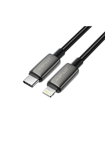 Acefast كابل USB-C إلى Lightning بقوة 30 واط - مصنوع من النايلون المضفر ورؤوس...