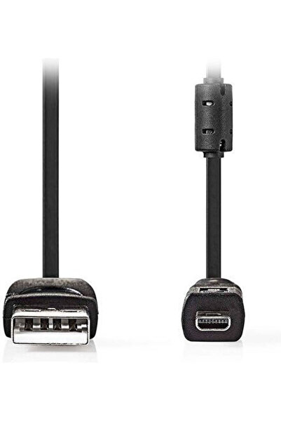 Nedis Καλώδιο USB 2.0 2μ A-αρσενικό σε mini A-αρσενικό (CCGL60810BK20)