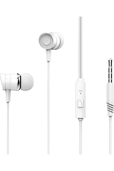 Xo EP20 Ενδοωτικά ακουστικά handsfree με βύσμα 3.5mm, λευκά