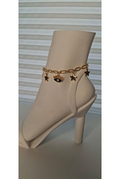 Mf Navy Blue Eye Anklet