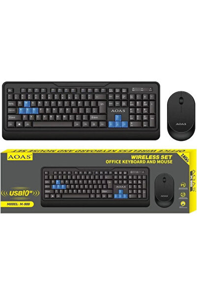 OEM AOAS M-900 Ασύρματο Πληκτρολόγιο Gaming (Αγγλικό US)
