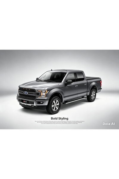 Ford غطاء حوض قابل للطي فورد F150 غمارتين من 2007 حتى 2026