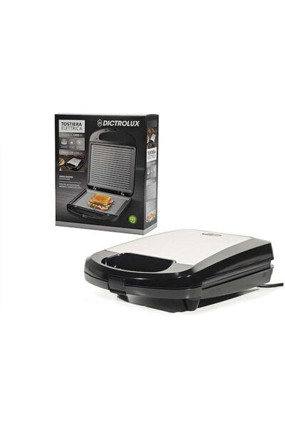 Dictro Lux DictroLux Σαντουιτσιέρα Γκριλ 1200W Μαύρο Κωδικός: 060227