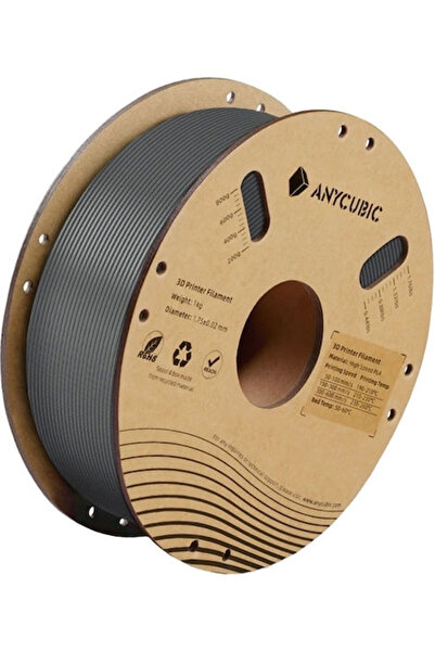 Anycubic Νήμα εκτυπωτή 3D PLA 3.0mm Γκρι 1kg Κωδικός: 079418