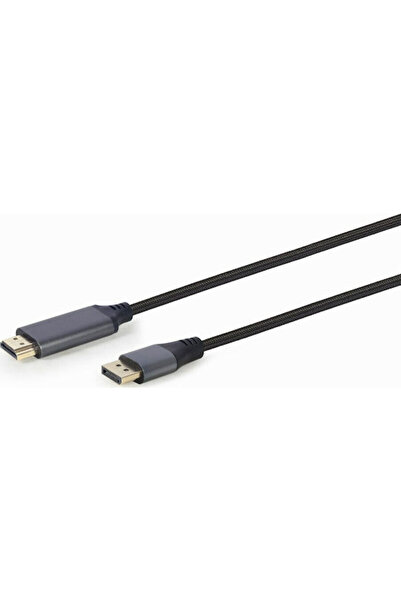 Gembird Καλώδιο DisplayPort αρσενικό - HDMI αρσενικό 1.8μ Μαύρο (CC-DP-HDMI-4...