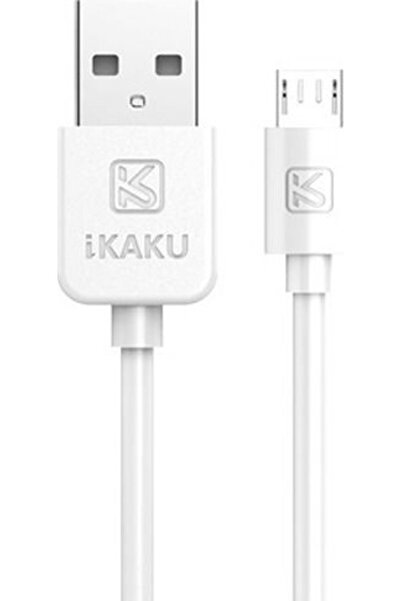 KAKUSİGA KSC-332 2μ Κανονικό Καλώδιο USB 2.0 σε micro USB Λευκό