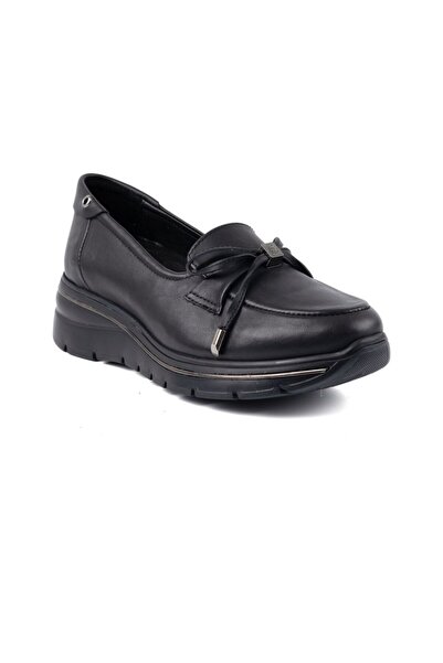 Mammamia حذاء Oneaır Pıllow D26YA-3195 نسائي من الجلد الطبيعي باللون الأسود ل...