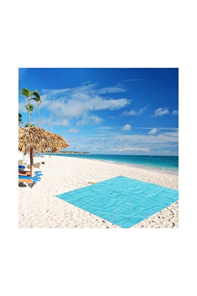 OEM Sand Free Beach Mat, Ciel, 2 x 1.5 m, for Beach, Picnic and Camping