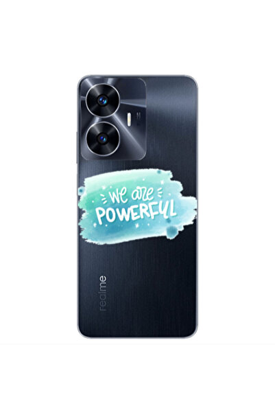 Other Realme Note 50 We are Powerful Transparent Silicone TPU Θήκη