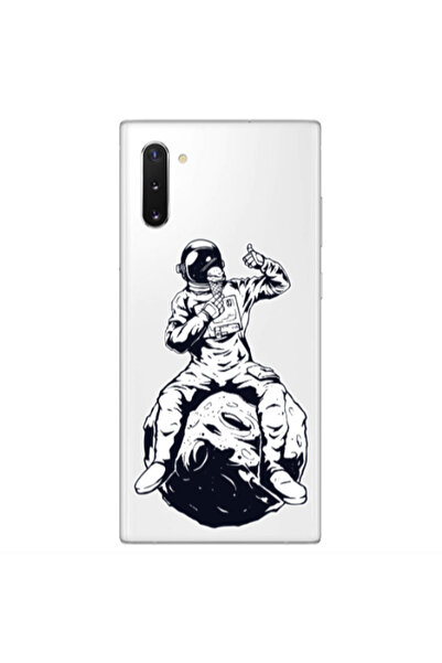 Other Samsung Note 10 Plus ice cream in space Transparent Silicone TPU Θήκη
