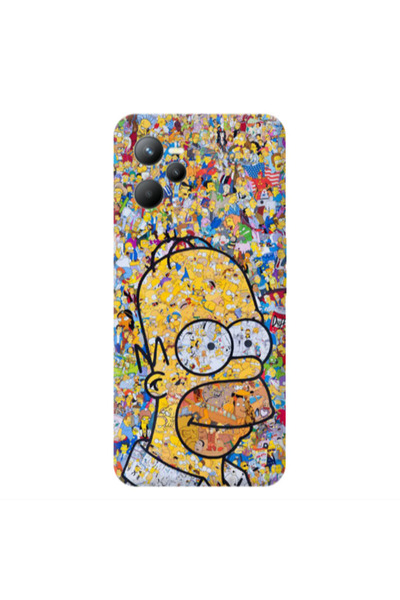 Other Realme C35 Simpsons Transparent Silicone TPU Θήκη