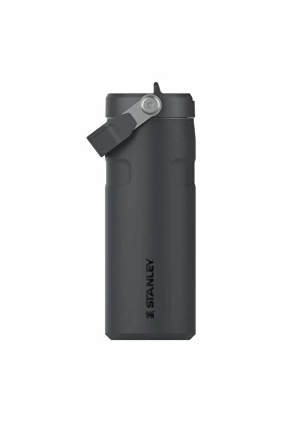 Stanley The IceFlow Flip Straw 2.0 Pipetli Termos Bardak 0,47 LT / 16Oz Siyah...