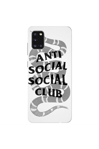 Other Samsung A31 Social club Transparent Silicone TPU Θήκη