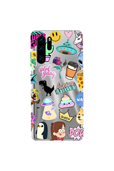 Other Huawei P30 Pro Cartoon queen Transparent Silicone TPU Θήκη