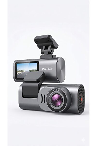 SMRSTORE D28 4K WiFi Çift Kameralı Araç İçi Kamera – UHD Dual Lens Dashcam