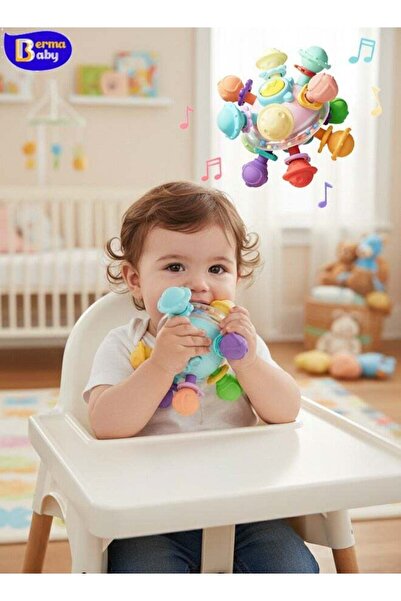 Berma Baby Baby teething toys baby sensory teething toys, newborn chew toys, ...