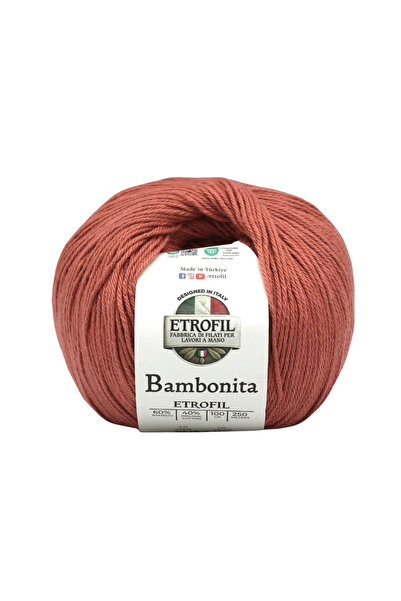 Etrofil Bambonita pređa za pletenje, pločica 60% bambus, 40% organski pamuk, ...