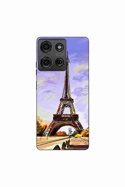 OEM Husa compatibila cu Motorola Moto G75 Silicon Gel Tpu Model Desen Turnul ...