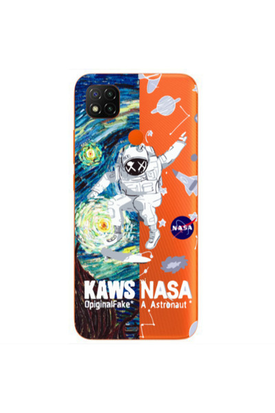 Other Xiaomi Redmi 9c Kaws Transparent Silicone TPU Θήκη