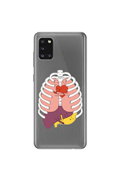 Other Samsung A31 Anatomy Transparent Silicone TPU Θήκη