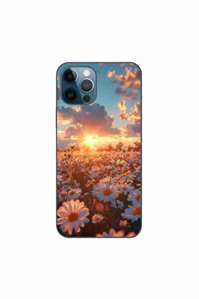 OEM Husa compatibila cu Apple iPhone 12 Pro Max Silicon Gel Tpu Model Rasarit...