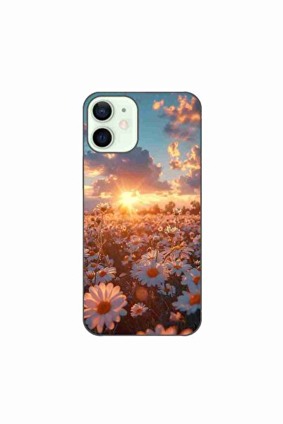 OEM Case compatible with Apple iPhone 12 Mini Silicone Gel Tpu Sunrise Patter...