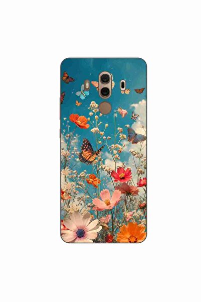 OEM Husa compatibila cu Huawei Mate 10 Pro Silicon Gel Tpu Model Flori si Flu...