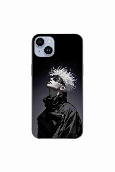 OEM Калъф, съвместим с Apple iPhone 14 Plus, силиконов гел TPU, с шарка Джудж...