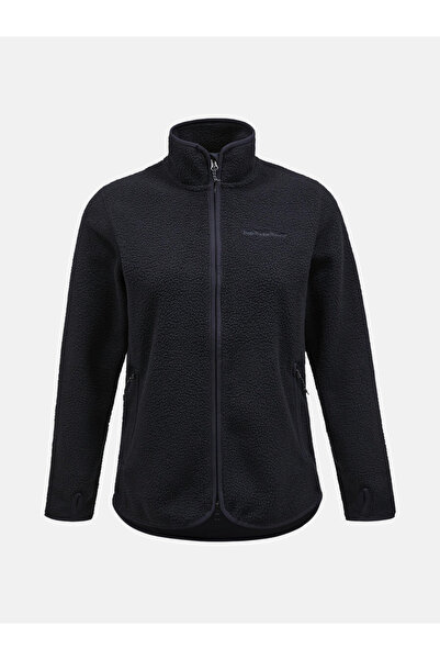Peak Performance Pile Zip Kadın Siyah Fleece KADIN FLEECE G79699040