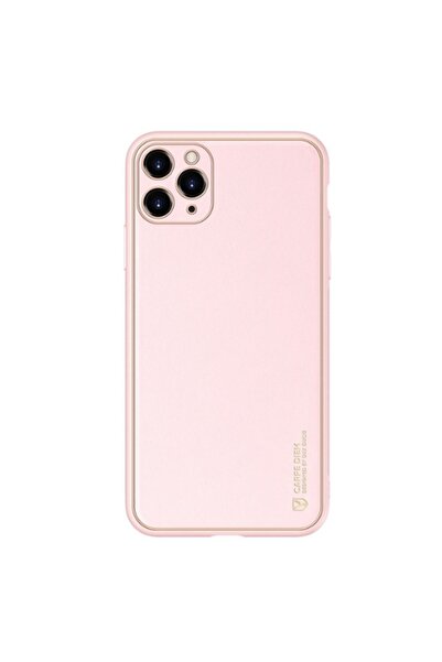 Dux Ducis Yolo Series Δερμάτινη θήκη για iPhone 11 Pro (Ροζ)