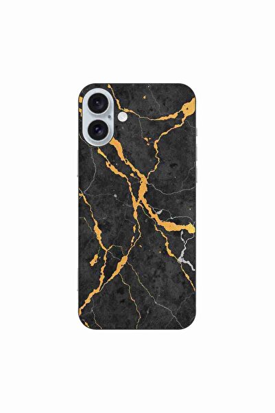 OEM Case compatible with Apple iPhone 16 Plus Silicone Gel Tpu Model Noir Gol...