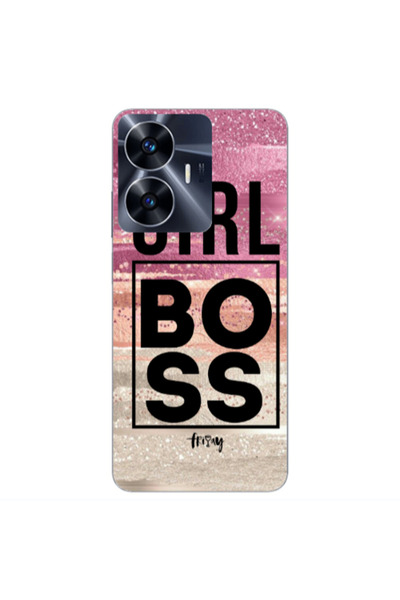 Other Realme Note 50 Girl boss friday Transparent Silicone TPU Θήκη