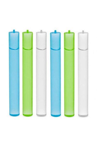 SHOPIENS Set 6 Reusable Colored Ice Sticks 1.5x12cm for Water Bottles Juice S...