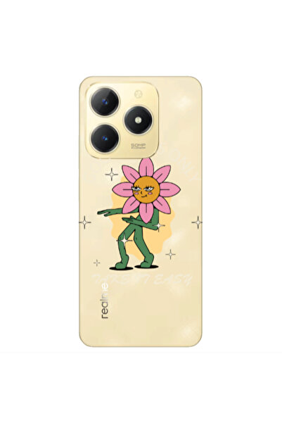 Other Realme C61 Good Vibes Only Transparent Silicone TPU Θήκη