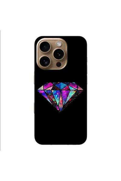 OEM Калъф, съвместим с Apple iPhone 16 Pro, силиконов гел TPU модел, диаманте...