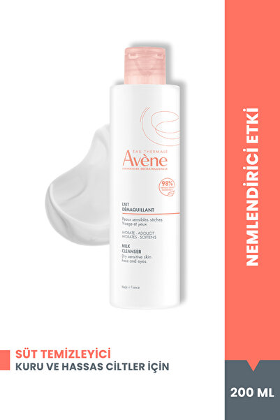 Avene Kuru ve Hassas Ciltler İçin Süt Temizleyici 200 ml