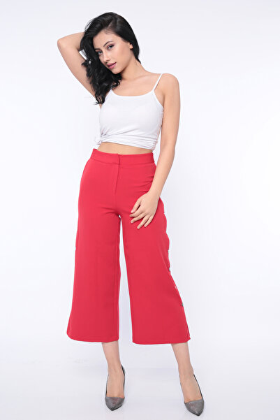 FIRST STYLE Women's Red Turkish Pants
